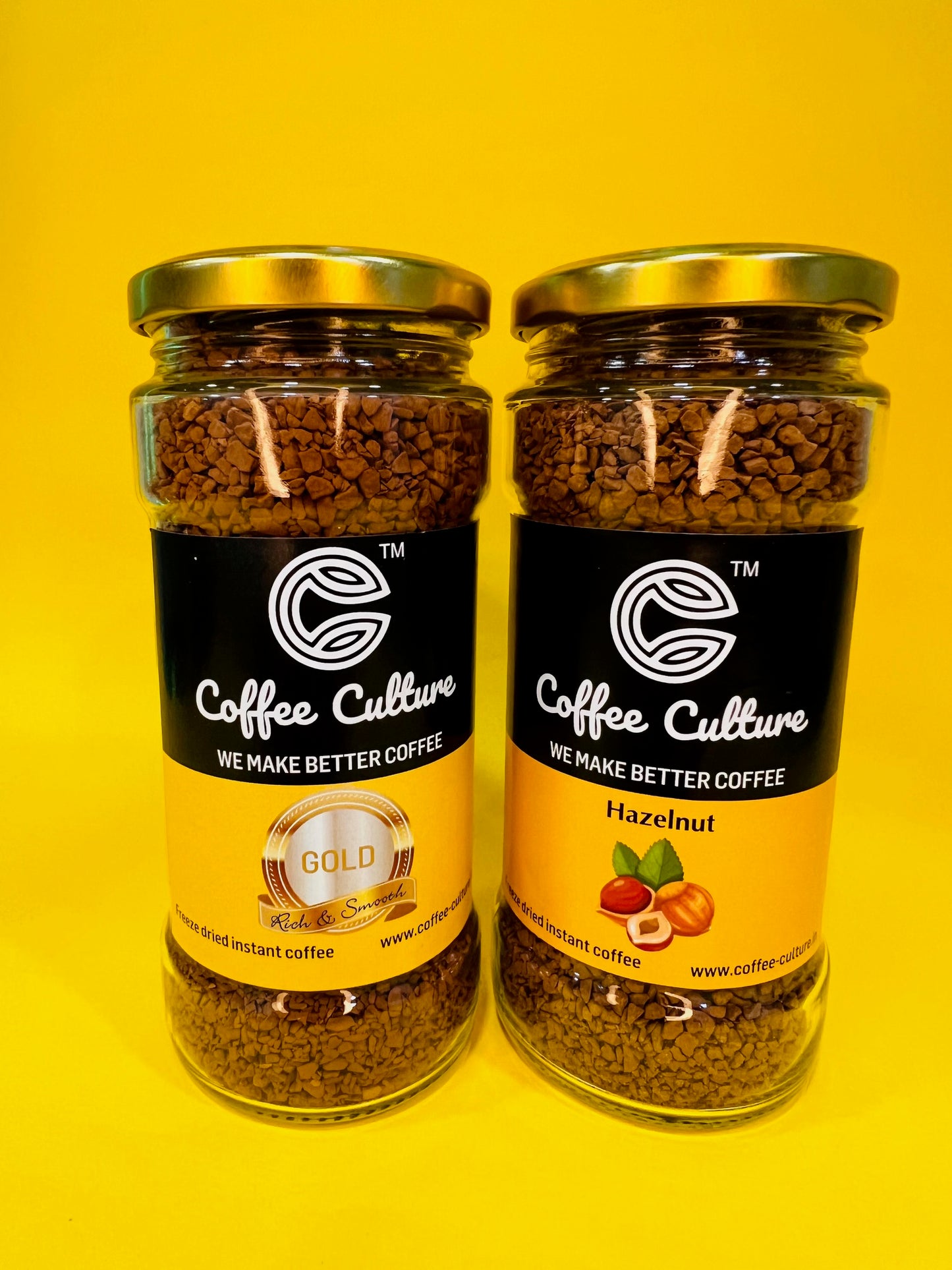 GOLD+Hazelnut Freeze Dried Combo 100gms