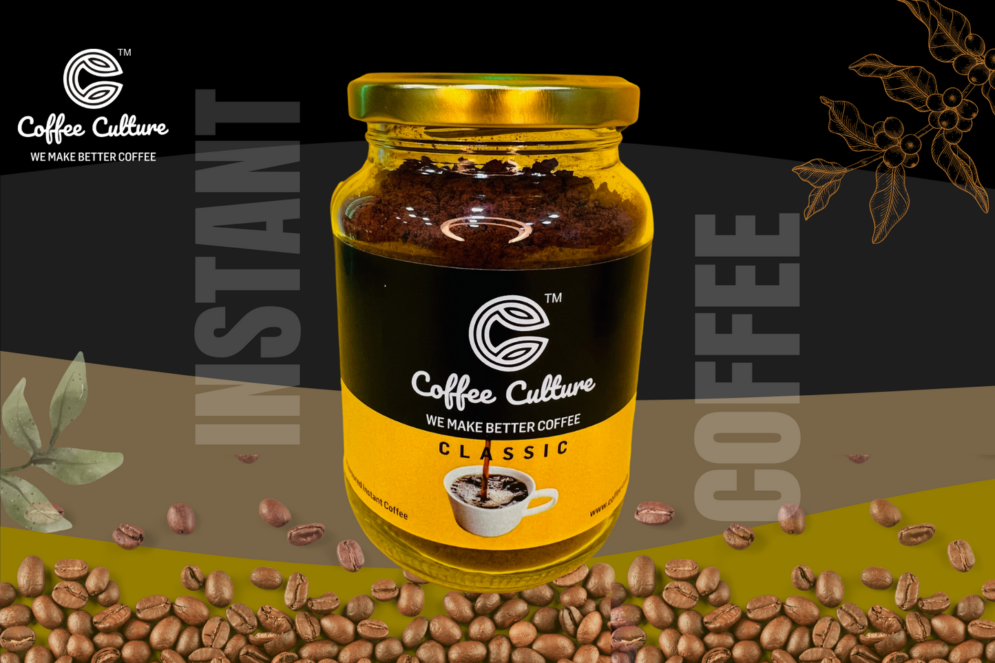 CC Coffee Culture Classic 100gms Instant Coffee BUY 1 GET 1 FREE