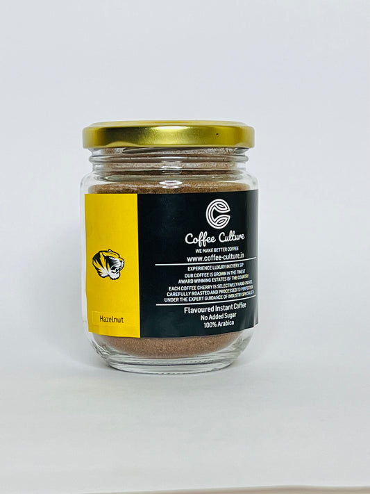 Flavoured Instant Coffee - Hazelnut 50gms