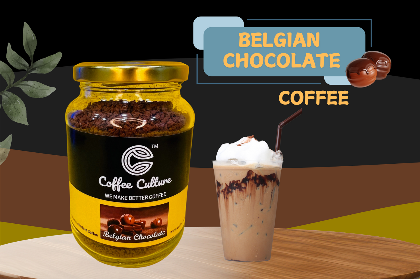 Flavoured Instant Coffee - Belgian Chocolate BUY 1 GET 1 FREE