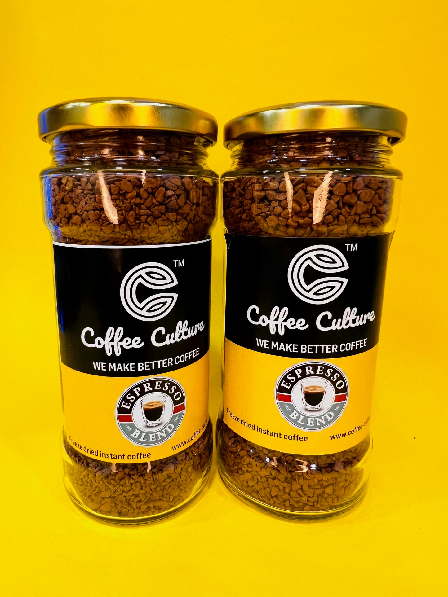 Coffee Culture Espresso Blend Instant Coffee Pack of 2