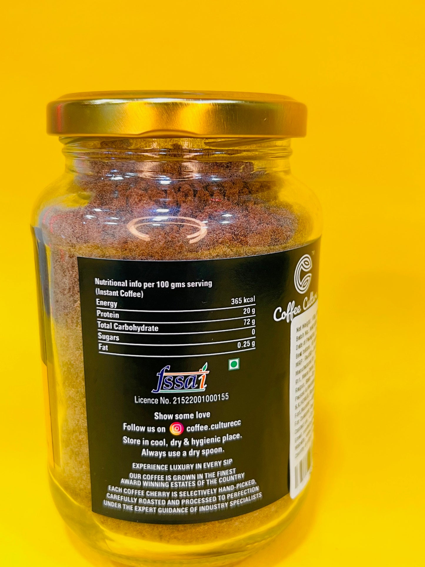 Flavoured Instant Coffee - Mint 100gms BUY 1 GET 1 FREE