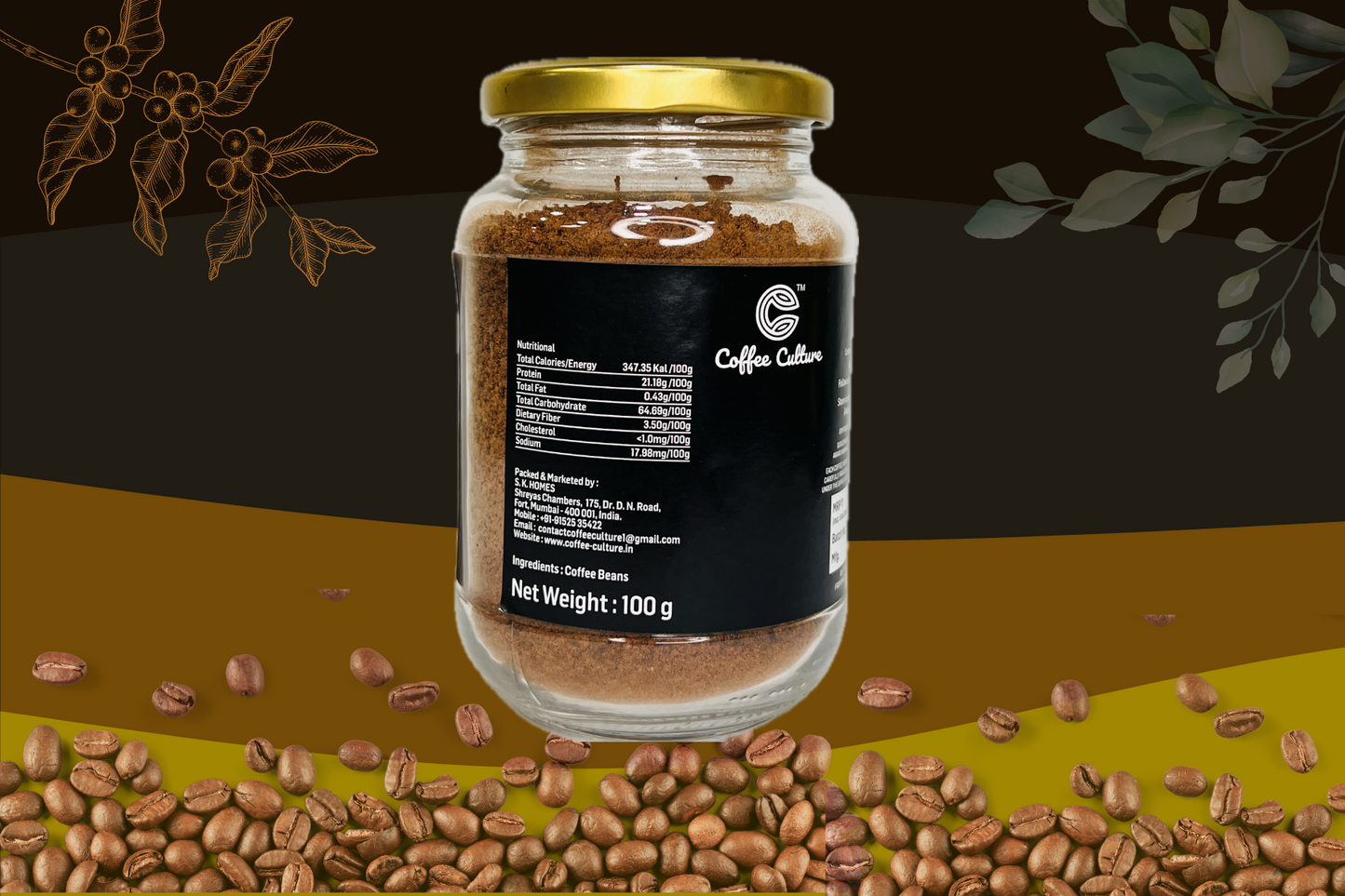 CC Coffee Culture Classic 100gms Instant Coffee BUY 1 GET 1 FREE