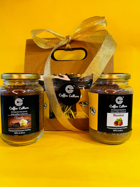 GIFT Hamper Vanilla+Hazelnut 100gms